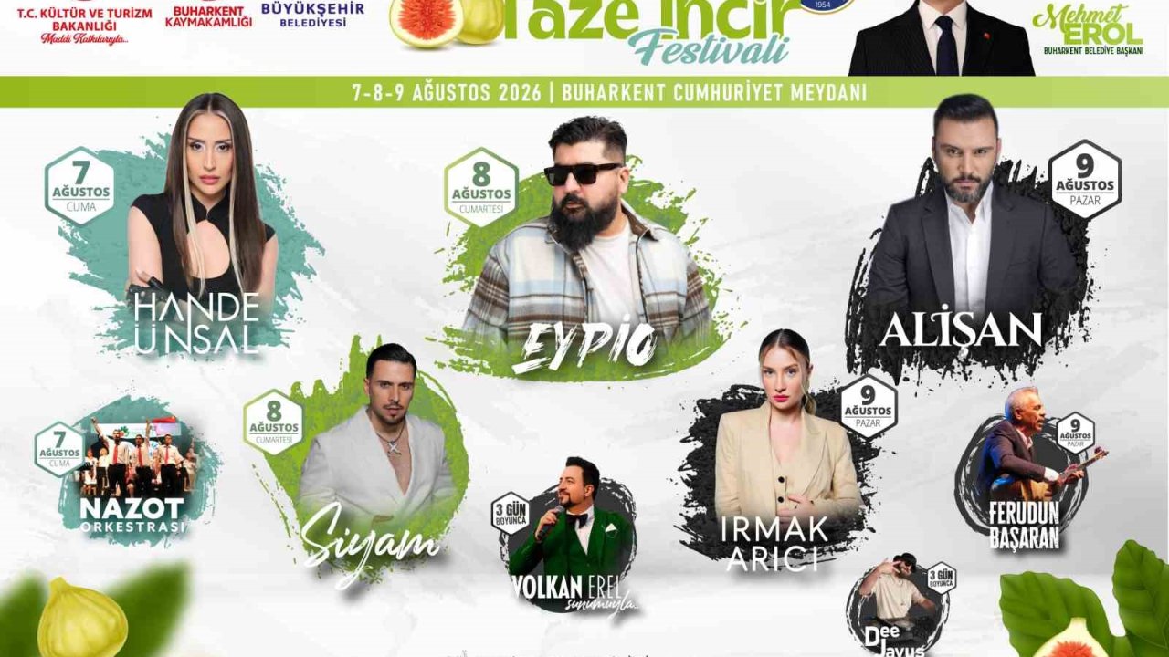Türkiye’nin ilk ve tek taze İncir Festivali için geri sayım başladı