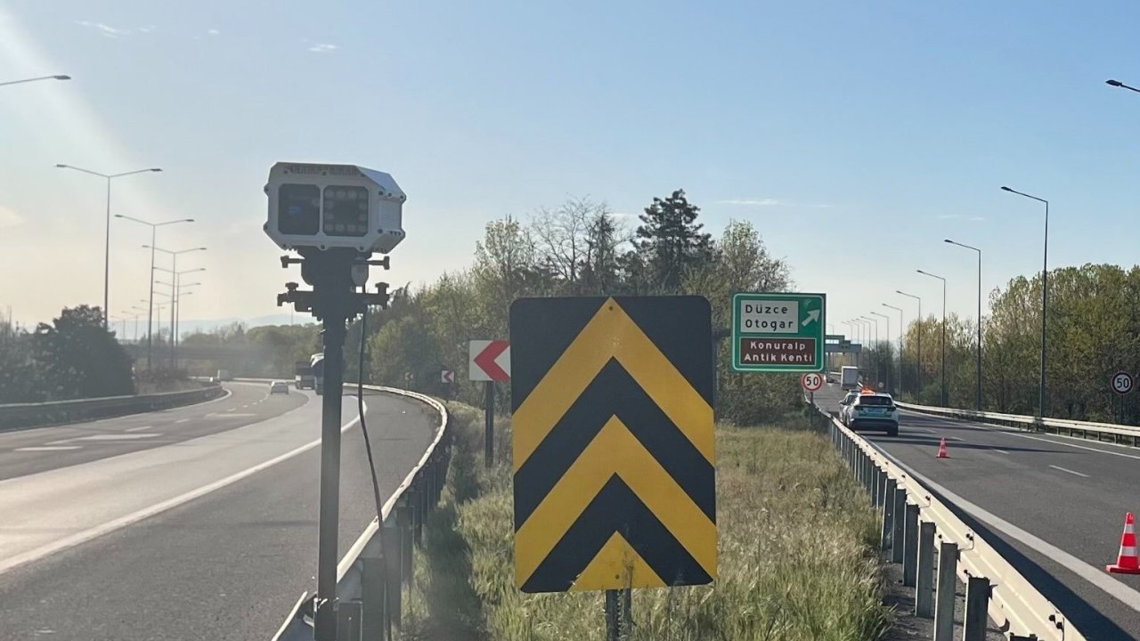 Düzce’de 165 araç trafikten men edildi
