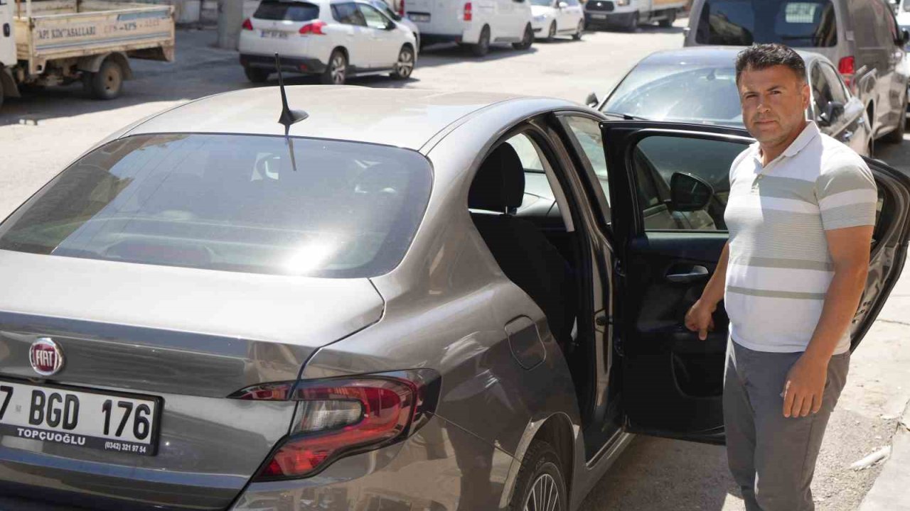 Sıfır aldığı Tofaş Fiat marka araç boyalı ve hasarlı çıktı