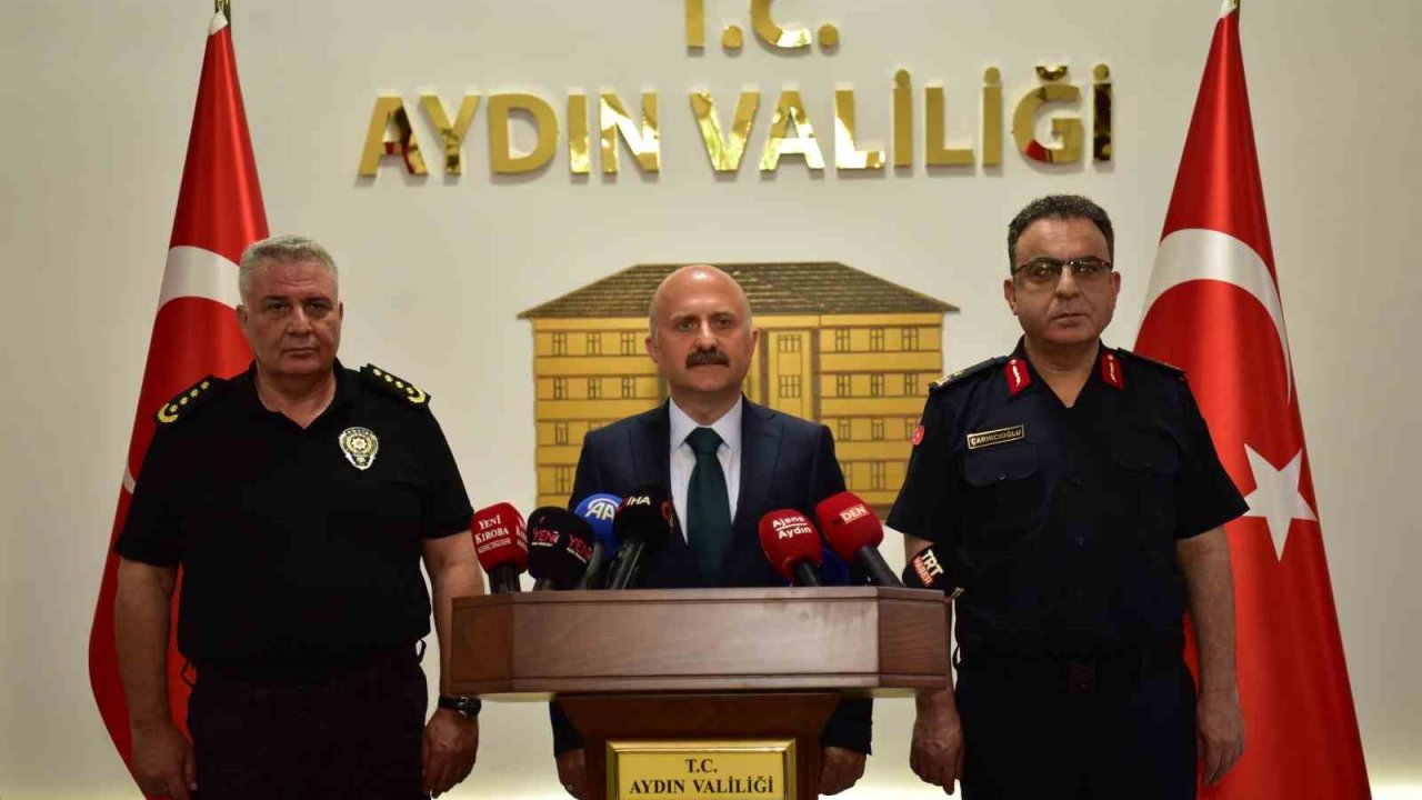 Aydın Valisi Varol açıkladı: "Çine orman yangını ile ilgili 2 kişi gözaltına alındı"