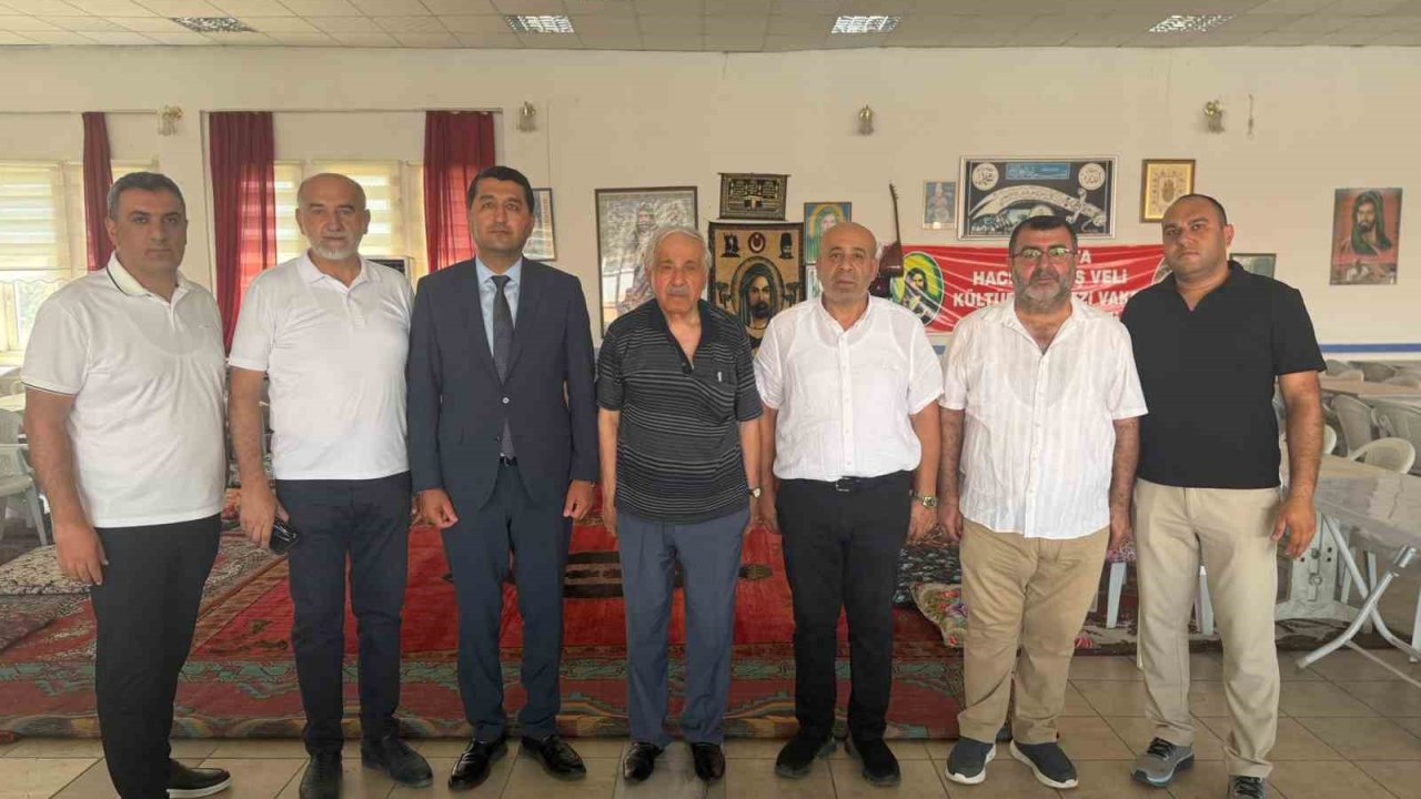 MTSO Başkan Adayı Boyraz’dan Hacı Bektaşi Veli Kültür Merkezi Vakfı’na ziyaret