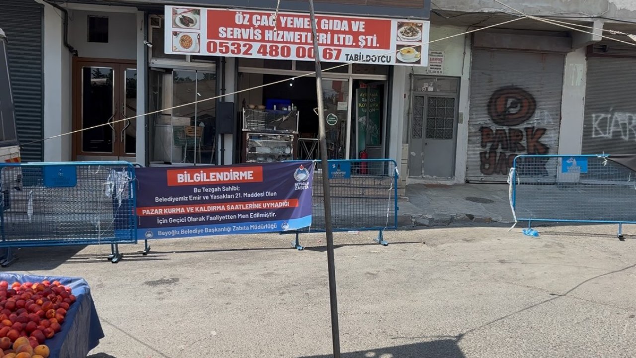 Beyoğlu’nda ‘armut’ seçme tartışmasında pazarcı müşterinin başına kalas fırlattı: Pazarcı tutuklandı