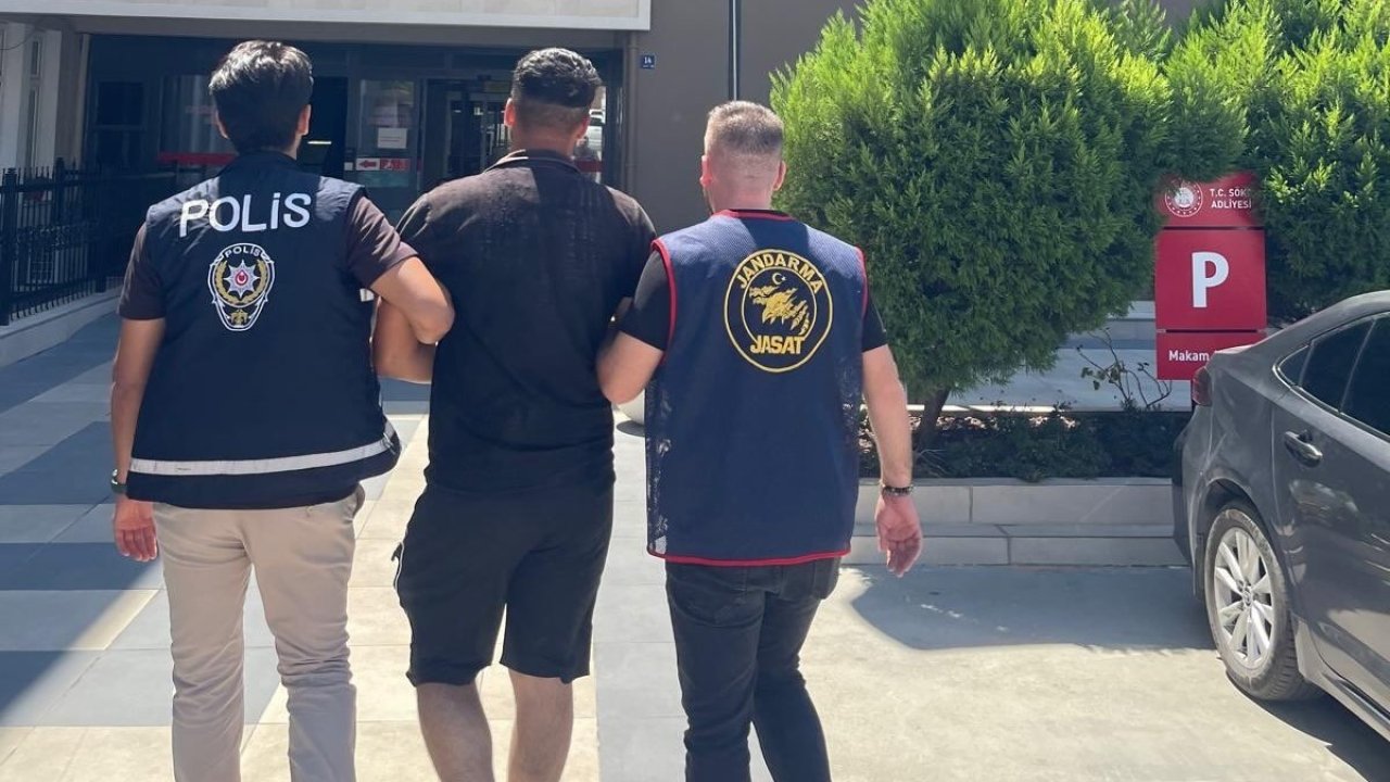 Söke’de 25 yıl hapis cezası bulunan firari yakalandı