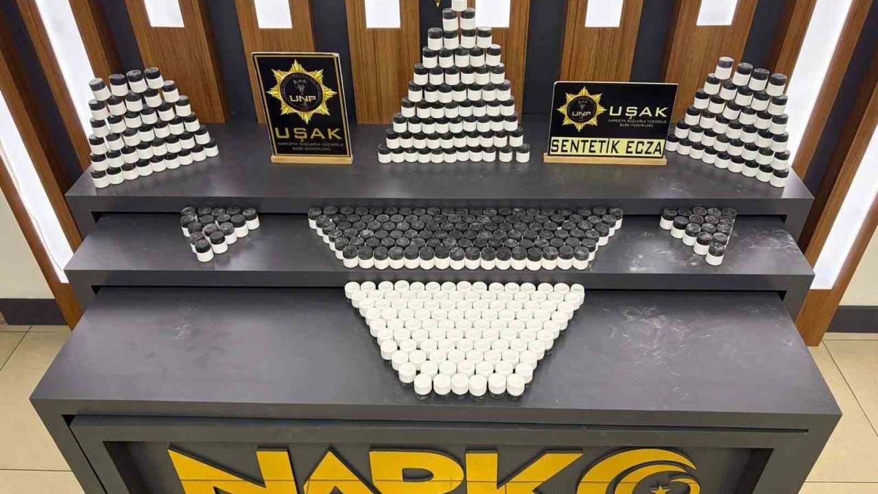 Uşak’ta uyuşturucu operasyonlarında 16 kişi tutuklandı
