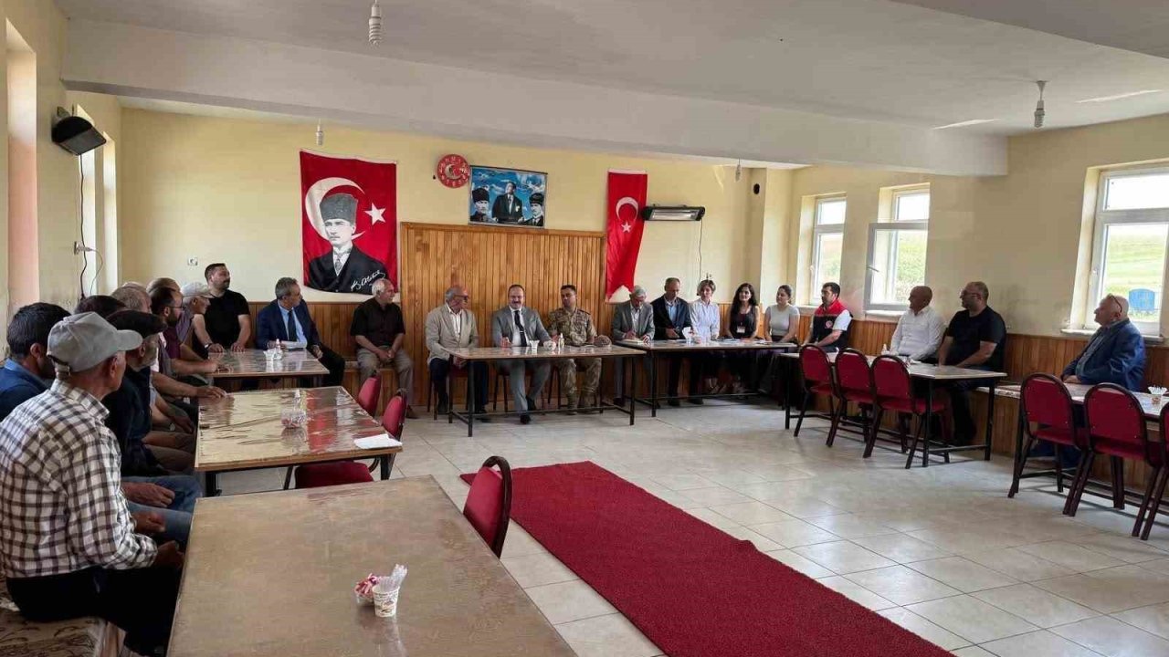 Arpaçay’da köylerin ihtiyaçları yerinde incelendi