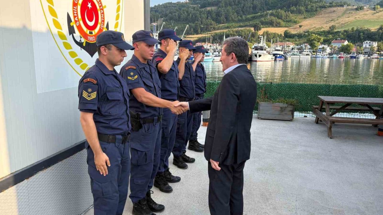 Sahil Güvenlik Yakakent Timi’nden Mavi Vatan’da 7/24 görev