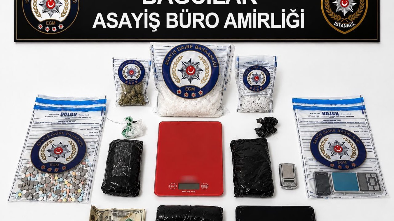 Bağcılar’da uyuşturucu operasyonu: 4 gözaltı