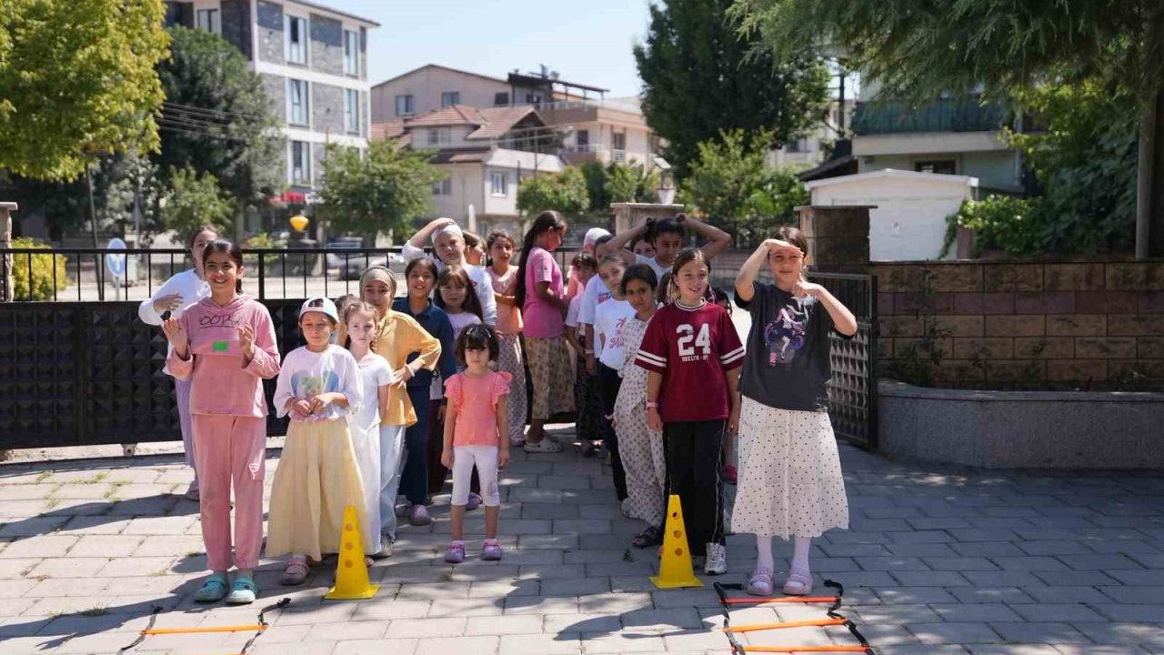 Kur’an kursu öğrencileri keyifli zaman geçirdi