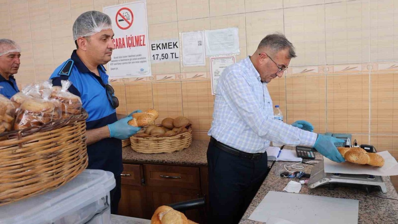 Akdeniz’de fırın denetimi: Kurallara uymayan işletmelere ceza