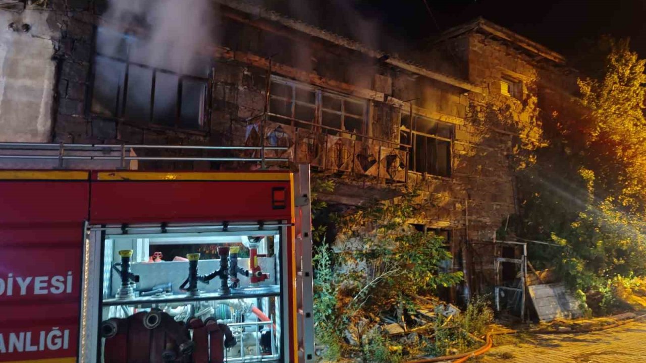 Seydişehir’de müstakil evde yangın paniği