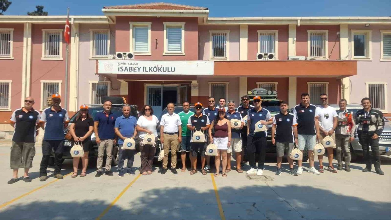 Anadolu Dostluk Rallisi ekibinden Selçuk’a anlamlı ziyaret