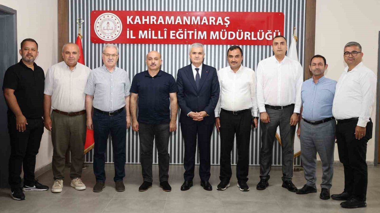 Eğitim-Bir-Sen Adana Şubesi Kahramanmaraş’ta temaslarda bulundu