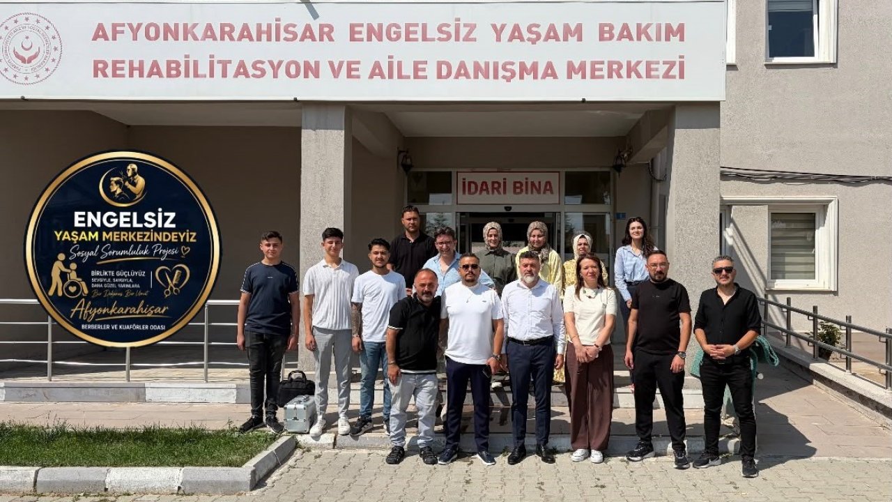 Özel bireylere yönelik saç bakım hizmeti gerçekleştirildi