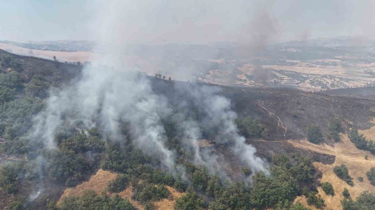 Tunceli’de orman yangını: Havadan ve karadan müdahaleye başlandı