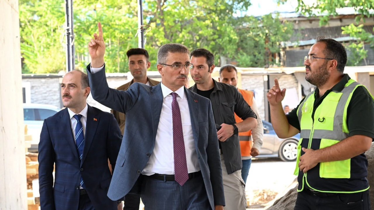 Vali Baruş, Oltu’daki yatırımları yerinde inceledi