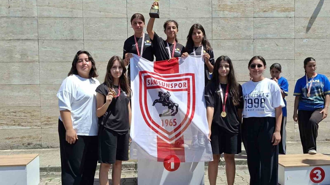 Samsunspor Bocce Takımı Yıldız Kızlar, Türkiye şampiyonu oldu