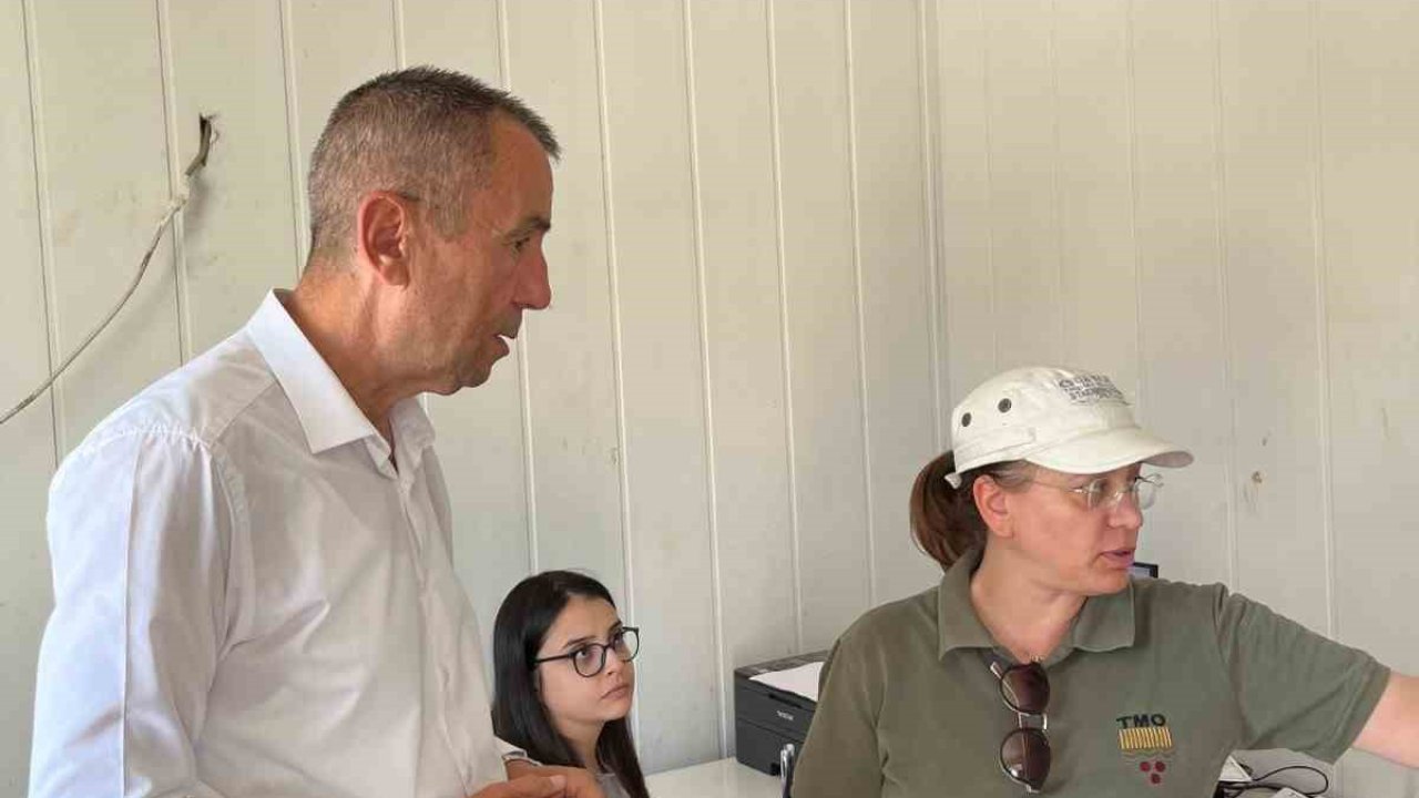 Bilecik’te TMO ürün alım noktası incelendi