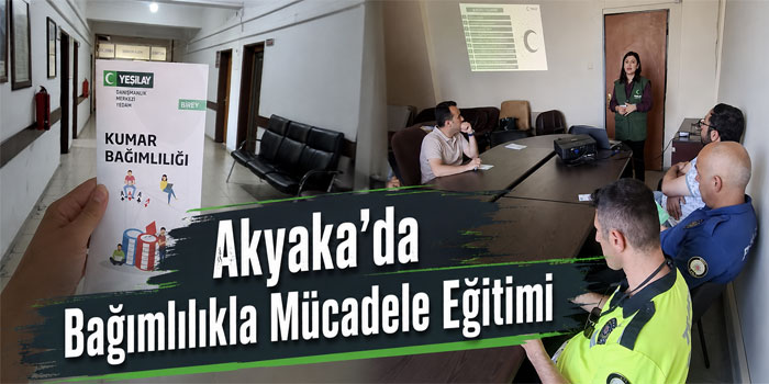 Akyaka’da Bağımlılıkla Mücadele Eğitimi