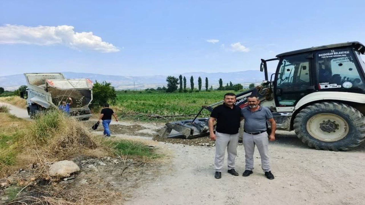 Bozdoğan’da çalışmalar sahada takip ediliyor