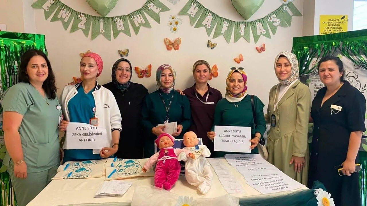 Anne sütünün önemi vatandaşlara anlatıldı