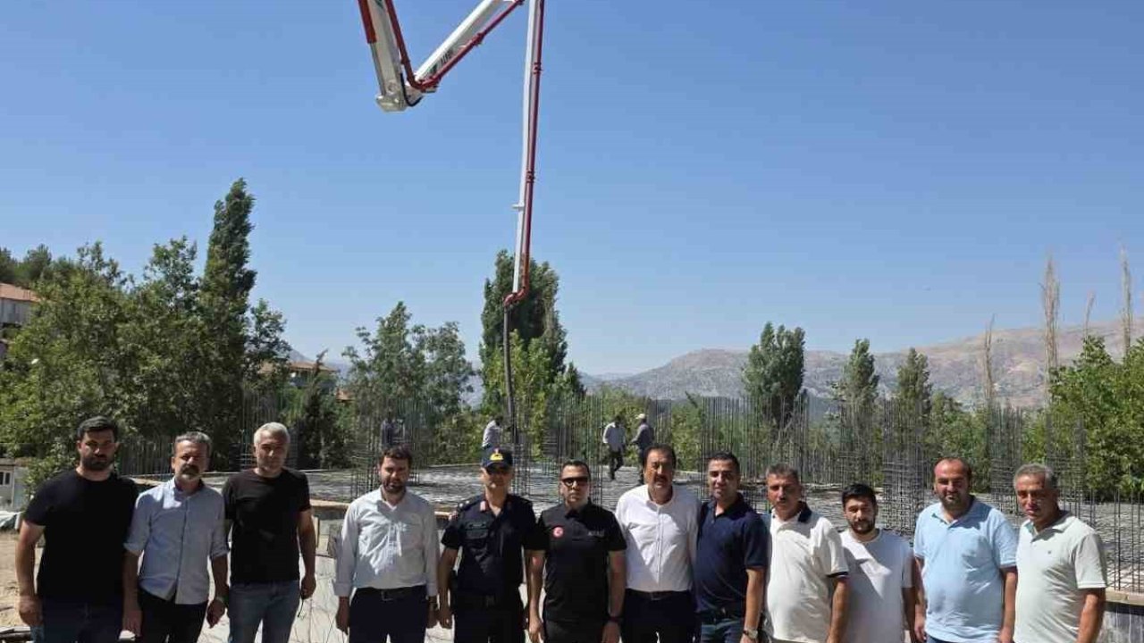 Kaymakam Algın, kamu yatırımlarını inceledi
