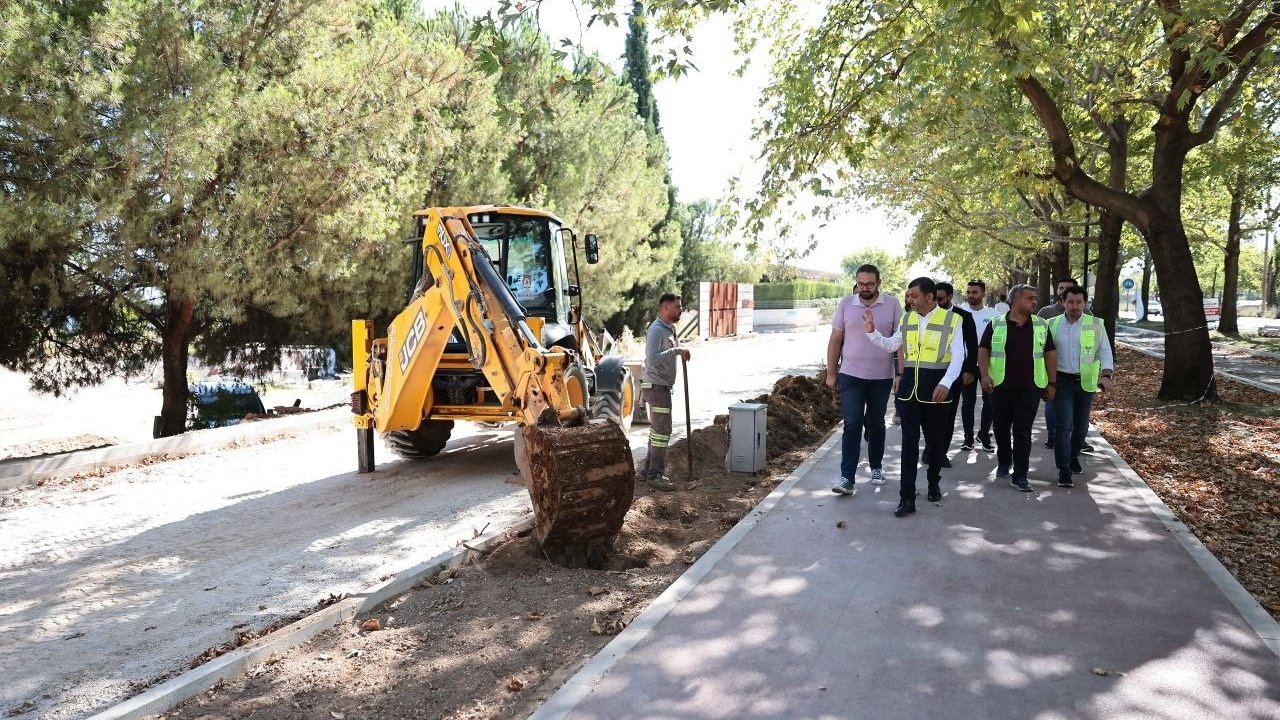 Denizli’nin can damarı olan ‘Koşu Yolu’na Büyükşehir’den modern dokunuş