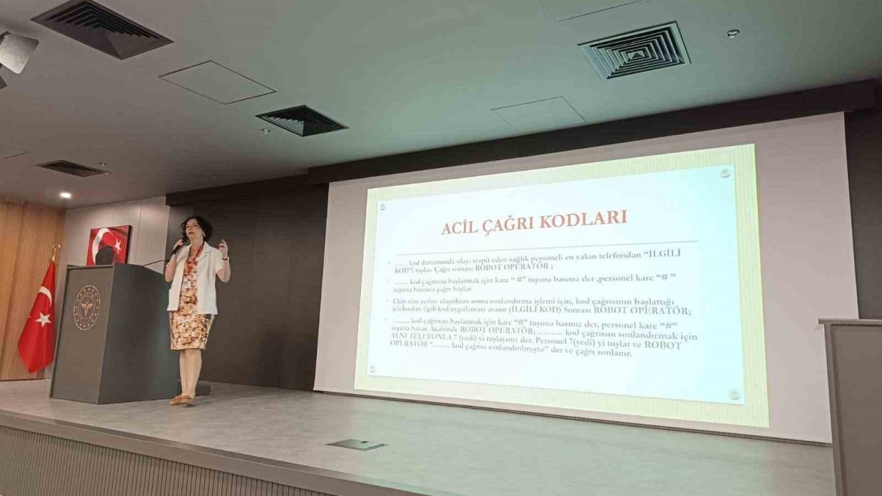 Aydın Şehir Hastanesi’nde iki günlük kalite eğitimi tamamlandı