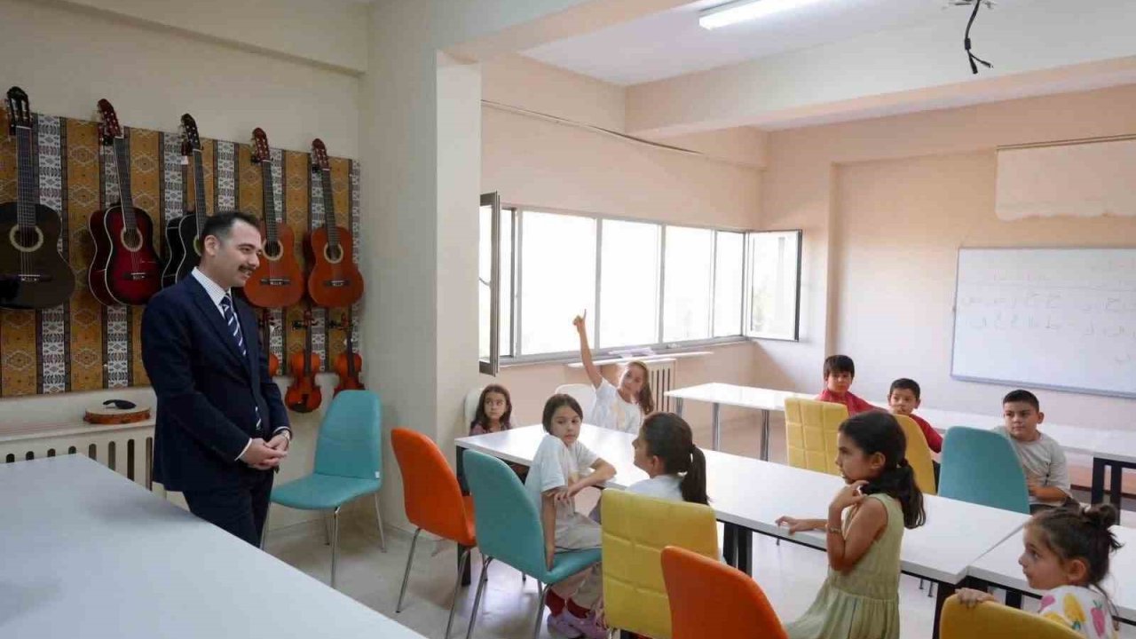 Kaymakam Hökelekli, Yaz Kur’an Kursu öğrencileriyle buluştu