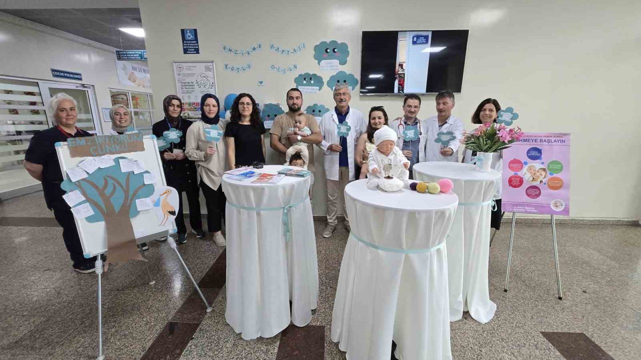 Ordu’da anne sütü ve emzirmenin önemine dikkat çekildi