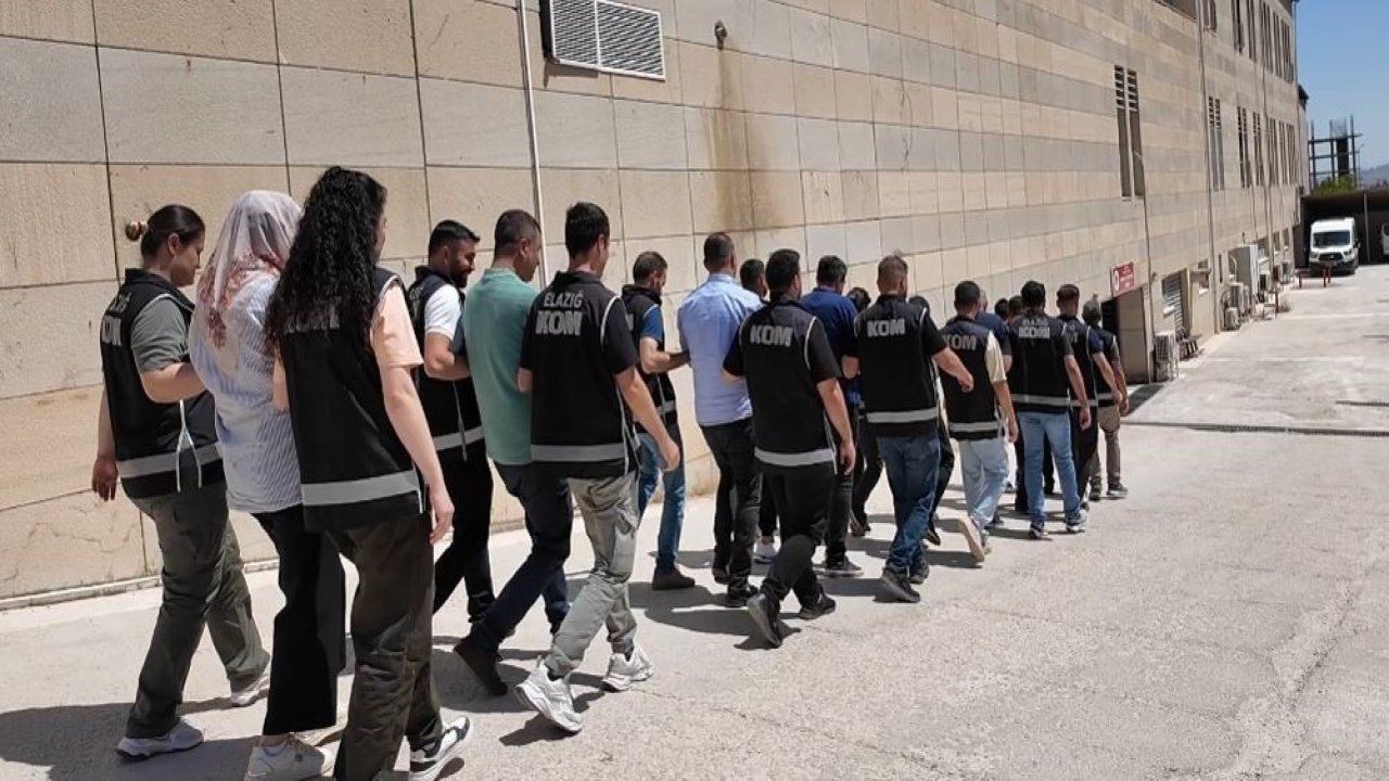 Elazığ’da intihar notu üzerine tefecilere operasyon: 6 tutuklama