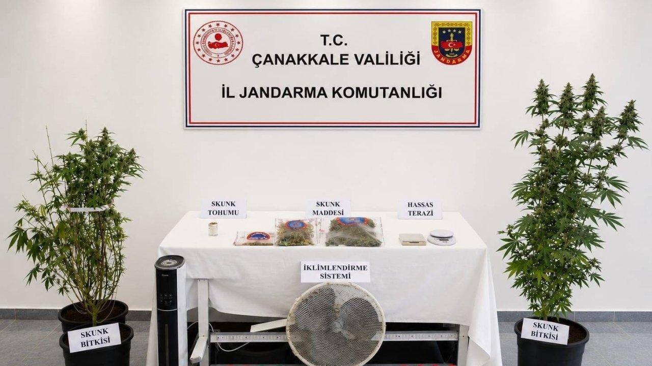 Çanakkale’de jandarmadan uyuşturucu operasyonu: 68 gözaltı