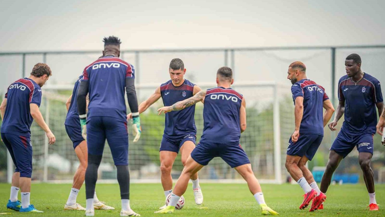 Trabzonspor’da neşeli idman