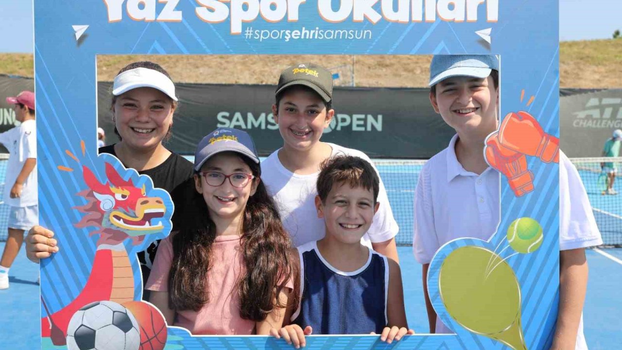 Samsun’da çocukların enerjisi sahalara taştı: 11 branşta ücretsiz spor eğitimi