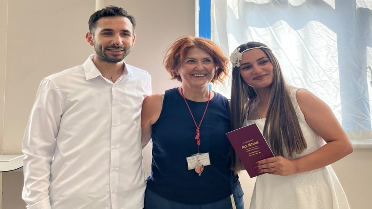 Nikah masası hastane odasına kuruldu