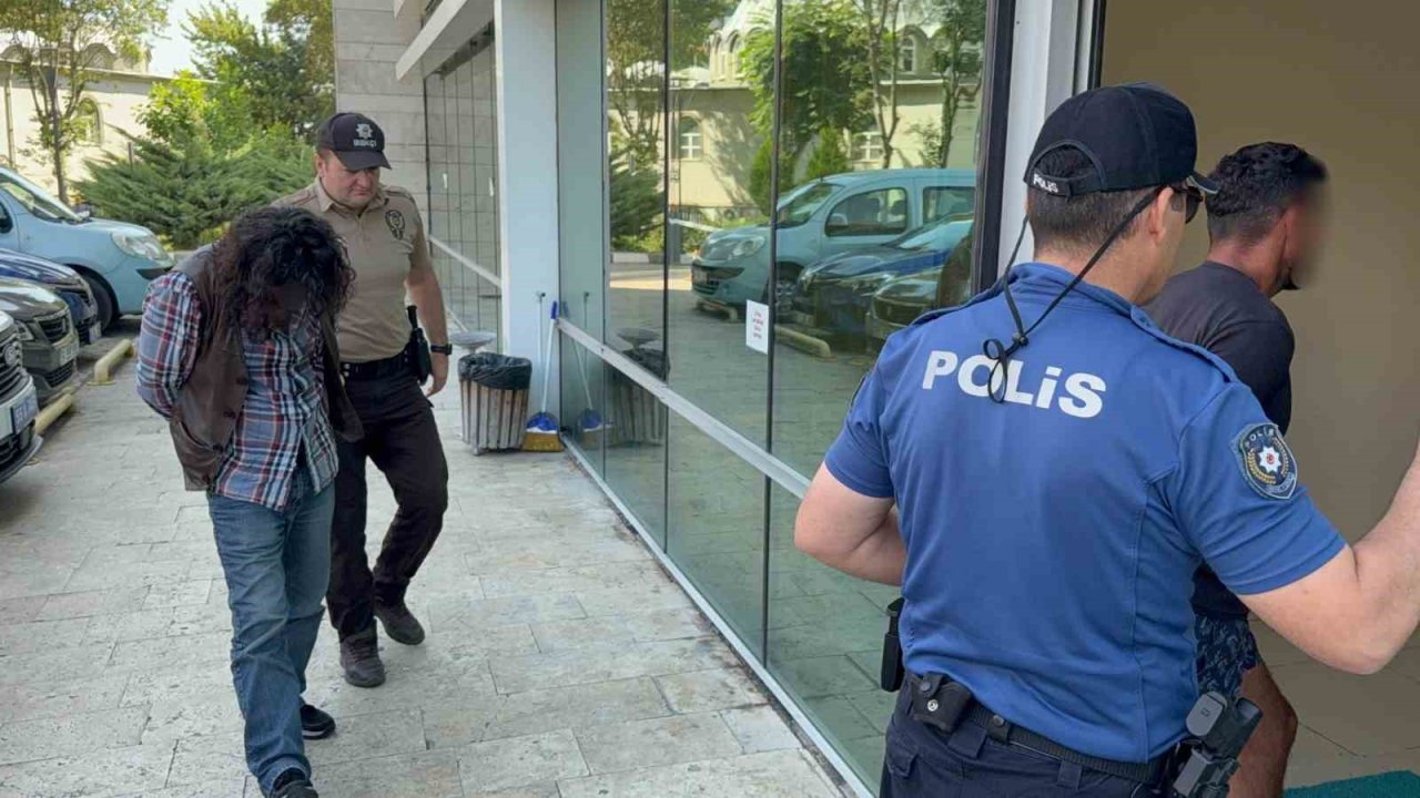 Polise saldırıp görevini yaptırmayan 2 şüpheli tutuklandı