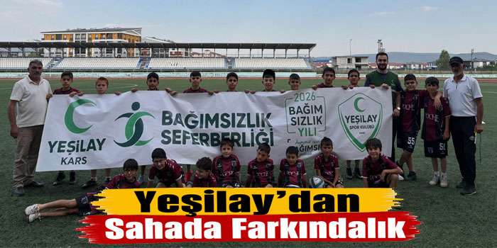Kars Yeşilay’dan Sahada Farkındalık