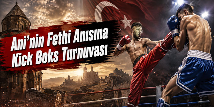 Kars’ta Ani’nin Fethi Anısına Kick Boks Müsabakaları