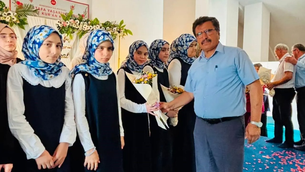 Merkezefendi’de hafızlık gururu 7. sınıfa başlamadan hıfzını tamamladı