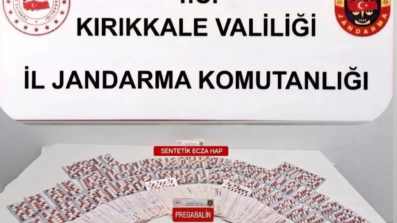 Kırıkkale’de jandarmadan uyuşturucu operasyonu: 1 gözaltı