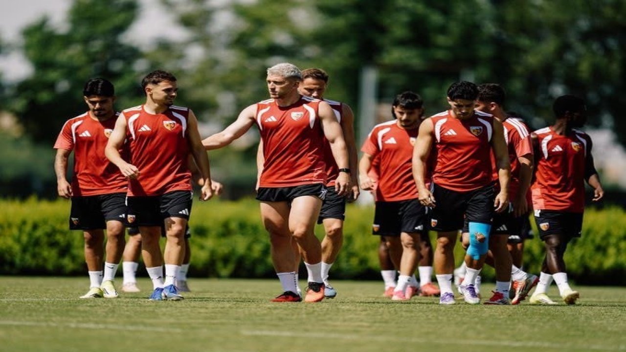 Kayserispor, Vanspor maçı hazırlıklarını tamamladı