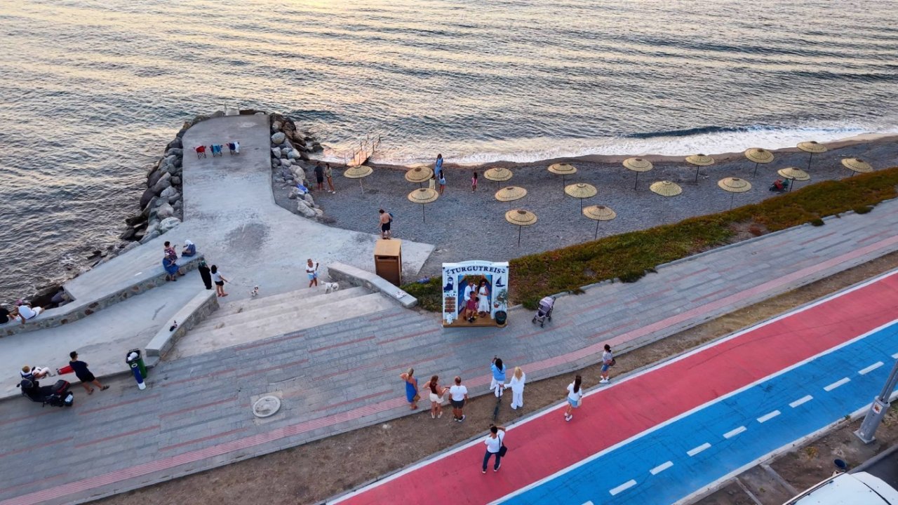 Turgutreis sahilinde "Maviye Açılan Kapı" dönemi