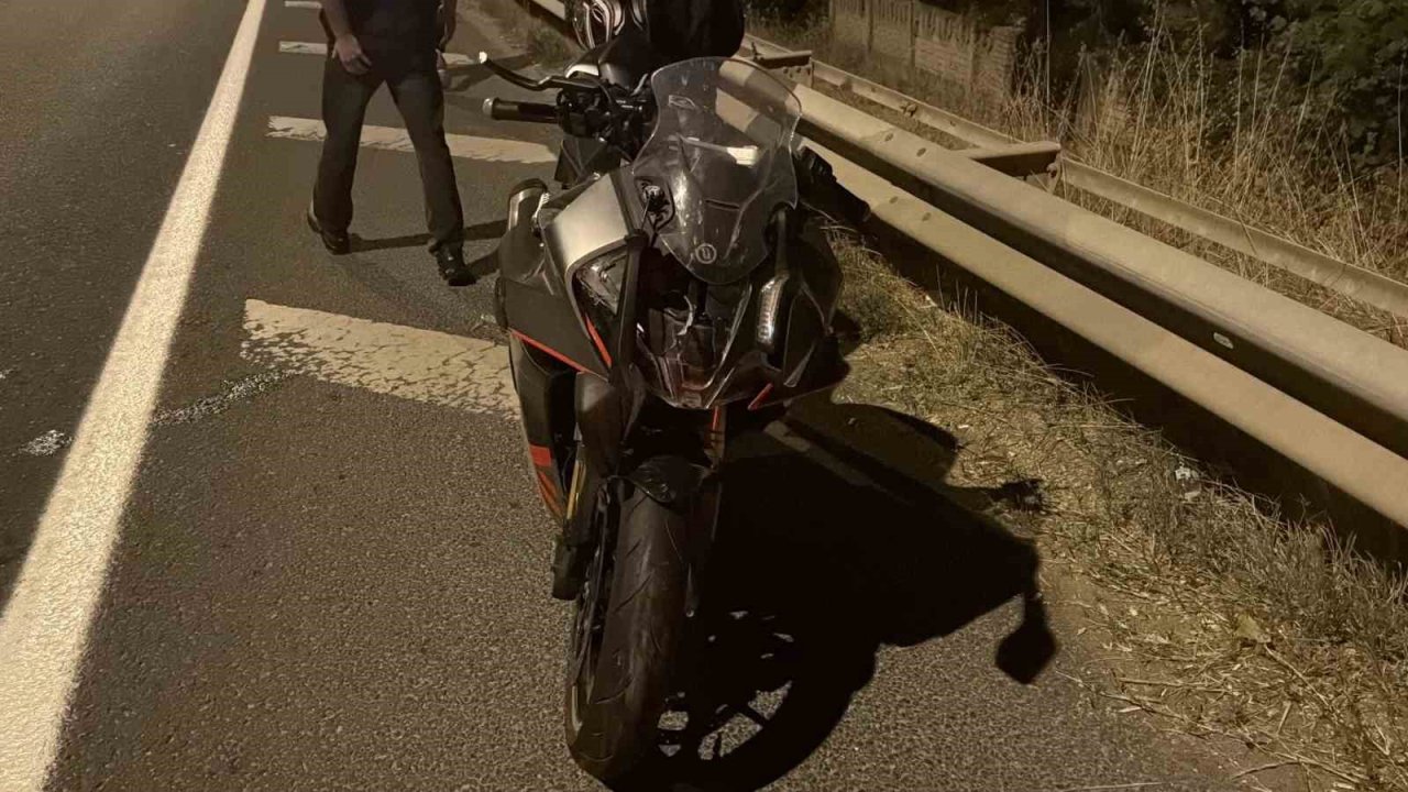 Bolu’da iki motosiklet çarpıştı: 2 yaralı