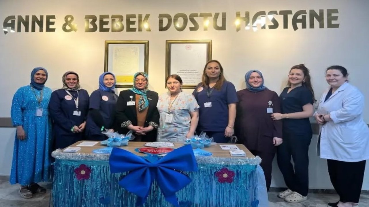 Hastanede anne sütü farkındalık etkinliği düzenlendi