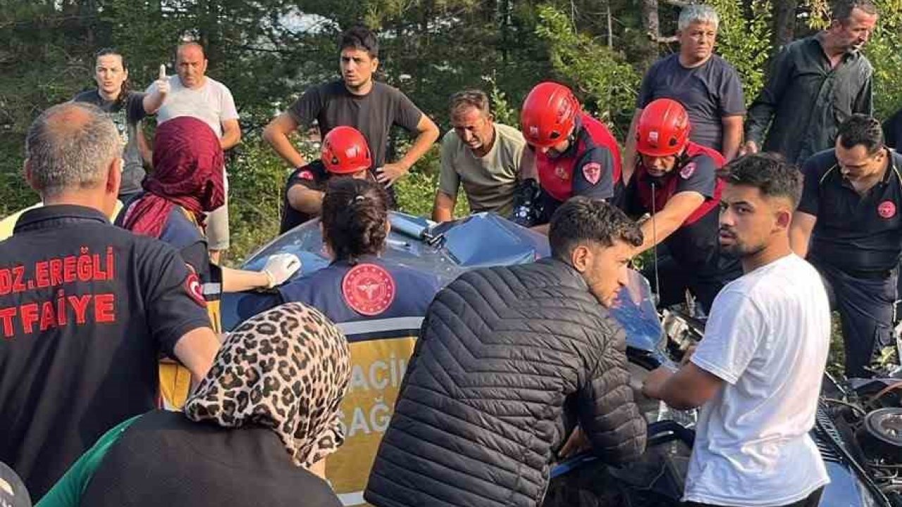 İşçi servisi ile otomobil çarpıştı: 1’i ağır 4 yaralı