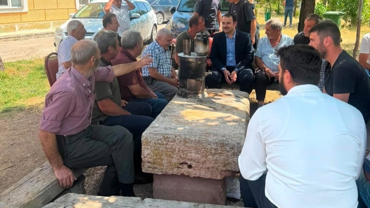 Demirözü Kaymakamı Ahat köy ziyaretlerinde bulundu