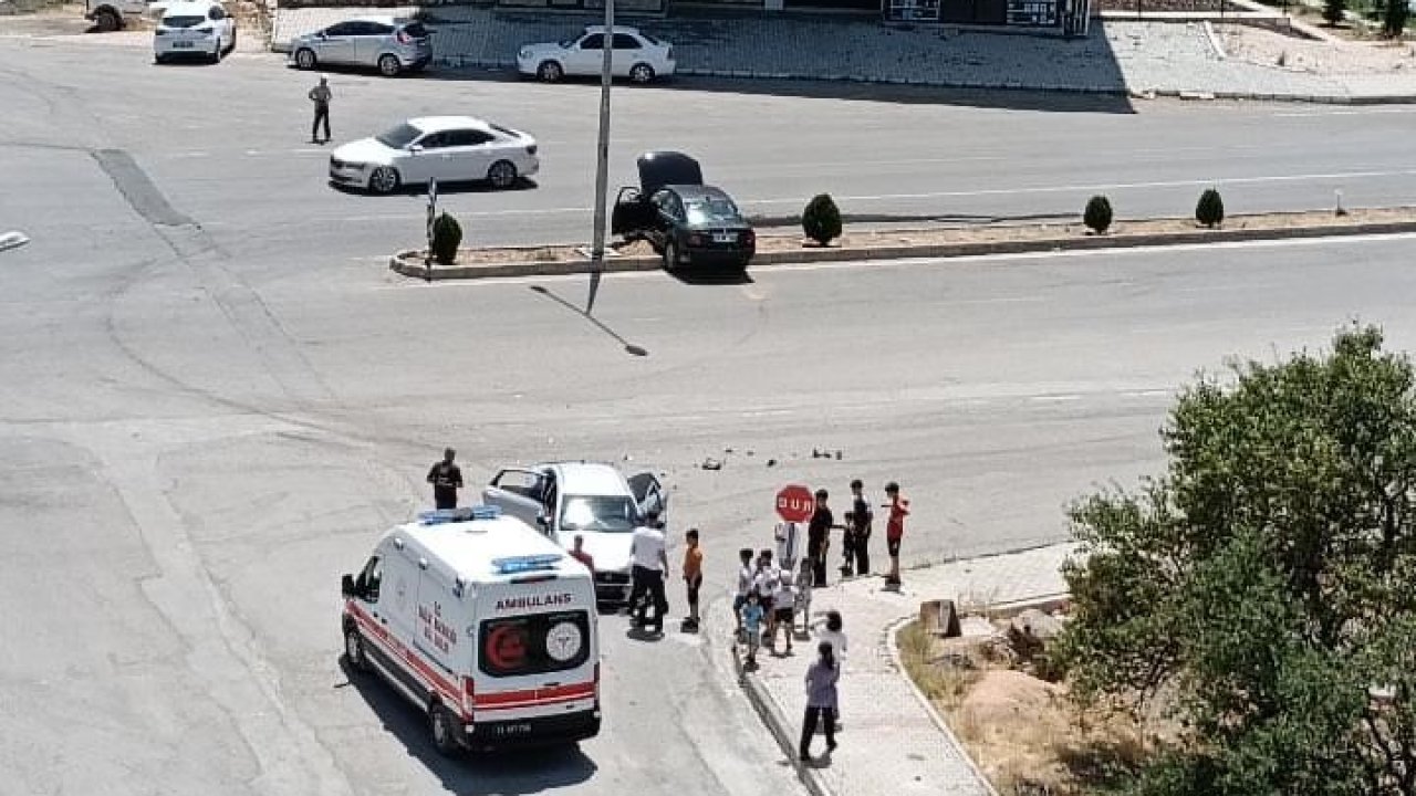 Elazığ’da otomobiller çarpıştı: 1 yaralı