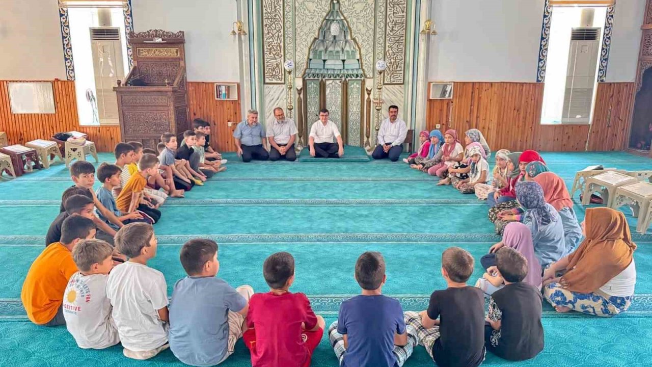 Kaymakam Sözen, eğitim çalışmalarını yerinde inceledi