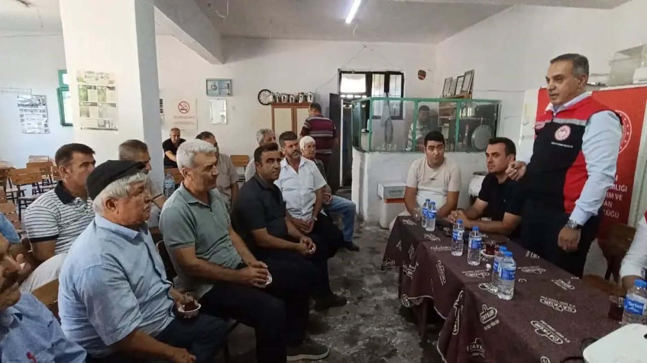 Aydın’da üreticilerle buluşmalar 85 haftadır sürüyor