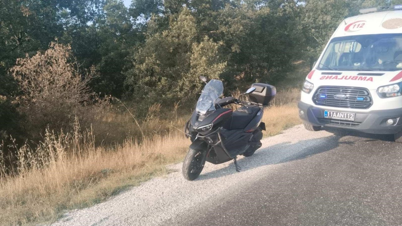 Bilecik’te motosiklet kazası: 1 yaralı