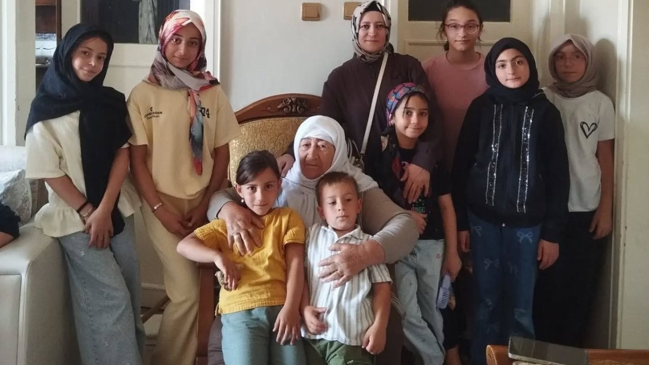 Yaz Kur’an kursu öğrencilerinden yaşlılara ziyaret